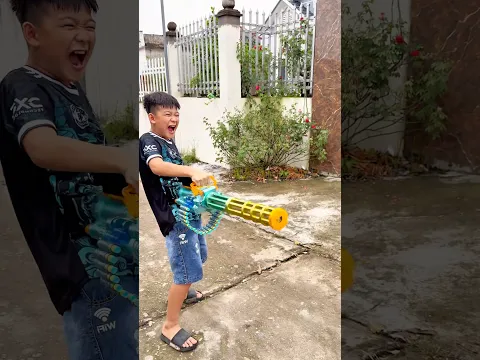 Trò chơi súng nerf #funny #nerfsniper #trending #comedy