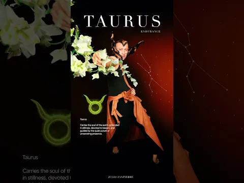 Taurus ♉️ Editorial Zodiac Sign - Julio Janpierre