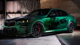 New BMW 2025 G90 M5 Green Hulk