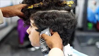 BARBER TRANSFORMATION TUTORIAL: UNDERCUT | MID CONTOUR FADE | CREATED LINE UP