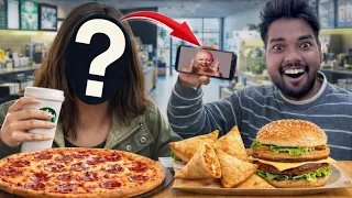 Random Girl Double Food Challenge 😱 | Win ₹1,00,000 or Lose Everything!