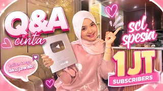 Q&A cinta scl hmmm pertanyaannya apa ya🤔|| spesial 1 juta subscriber 