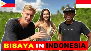This FILIPINO LANGUAGE Is Spoken In INDONESIA! 🇵🇭🇮🇩 Bisaya in Bali