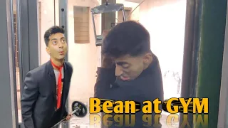 Bean at GYM | jr Mr bean | #shorts