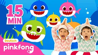 Baby-Hai Tanz | Baby Shark Dance Deutsch | Mix | Englisch lernen | Pinkfong, Baby Hai! Kinderlieder