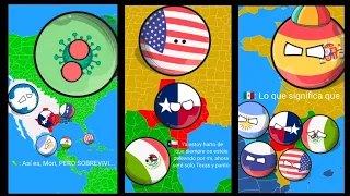 Texas se Independiza Temporada 2 (Serie Completa) #countryballs #humor #viral #shorts