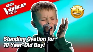 VIRAL SENSATION Bjarne Impresses Everyone on The Voice Kids 2024! 😮