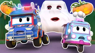 👻HALLOWEEN🍬 Escapando del FANTASMA TENBROSO del LABERINTO | Videos Espeluznantes para Niños