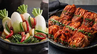 [평생소장] 김치 대백과: Best of Korean Foods | KIMCHI | COOKING | ASMR