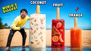 We Made Biggest Organic Ice Cream 😋 | Monster Ice Cream 🍦