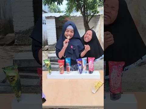 Makan Ice Cream rasa pilihan yuk #shorts