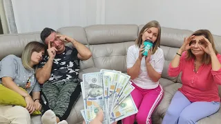 أخر واحد ينام😴 يكسب 1000$ 💸  مع سوبر فاميلي