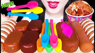 ASMR EDIBLE SPOON, LIPS ICE CREAM, CHOCOLATE ICE CREAM 입술 아이스크림, 먹는 숟가락, 초콜릿 아이스크림 먹방 EATING SOUNDS