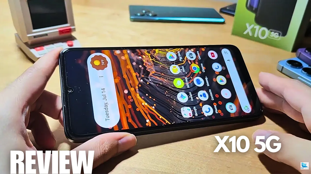 Vid�o-Test de T-Mobile 5 par OSReviews