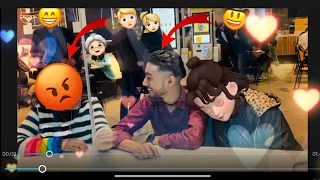 Sleeping 😴 prank on cute COUPLE 😜😈#funny #youtubeshorts #trending #reaction #viral #you #shorts