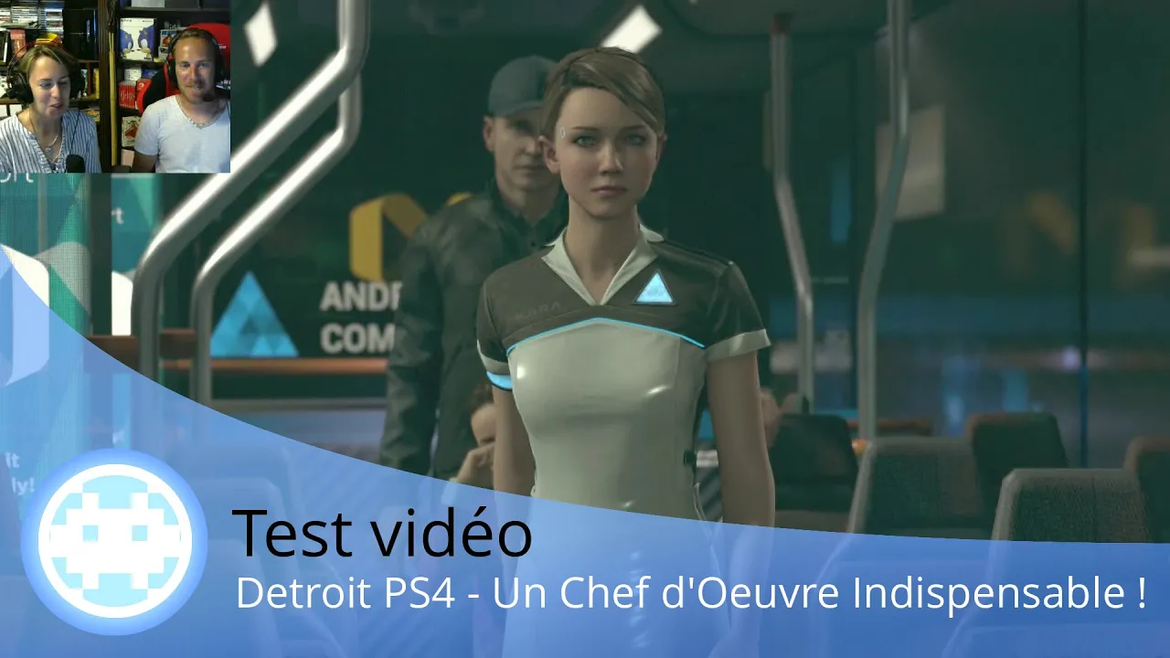 Vido-Test de Detroit Become Human par PlayerOne.tv