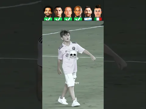 Salah vs Ronaldo vs Terry vs Kompany vs Messi vs El Shaarawy 🙈😲 "Cute" Football Challenge