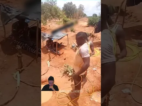 Как добывают алмазы в Африке? 😱😨 #delega #шортс #shorts #новости #news