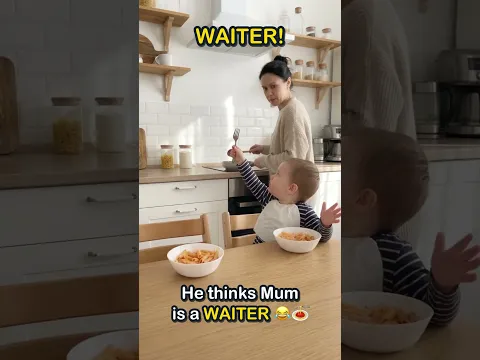 Why is my toddler so dramatic?! 😭🍝 #funnykids #relatable #shorts