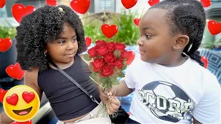 I PUT BABY WOO WOP ON A DATE WITH ANOTHER GIRL *THEY LIKE EACH OTHER*