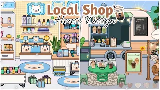 Local Shop House Design Ideas 🏠🛍😍|| Toca Boca New Update🤩 || Toca Life World🌍