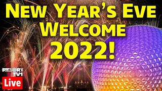 🔴Live: New Year's Eve Fireworks at Walt Disney World - Welcome 2022 at Epcot - Live Stream