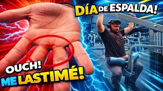 CASI ARRUINO MI ENTRENAMIENTO DE ESPALDA…
