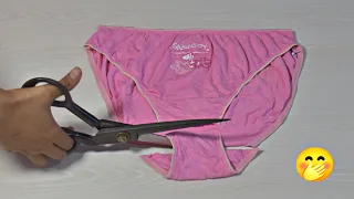 Sew Your Own Underwear in 6 Minutes ll Easy Pant Sewing