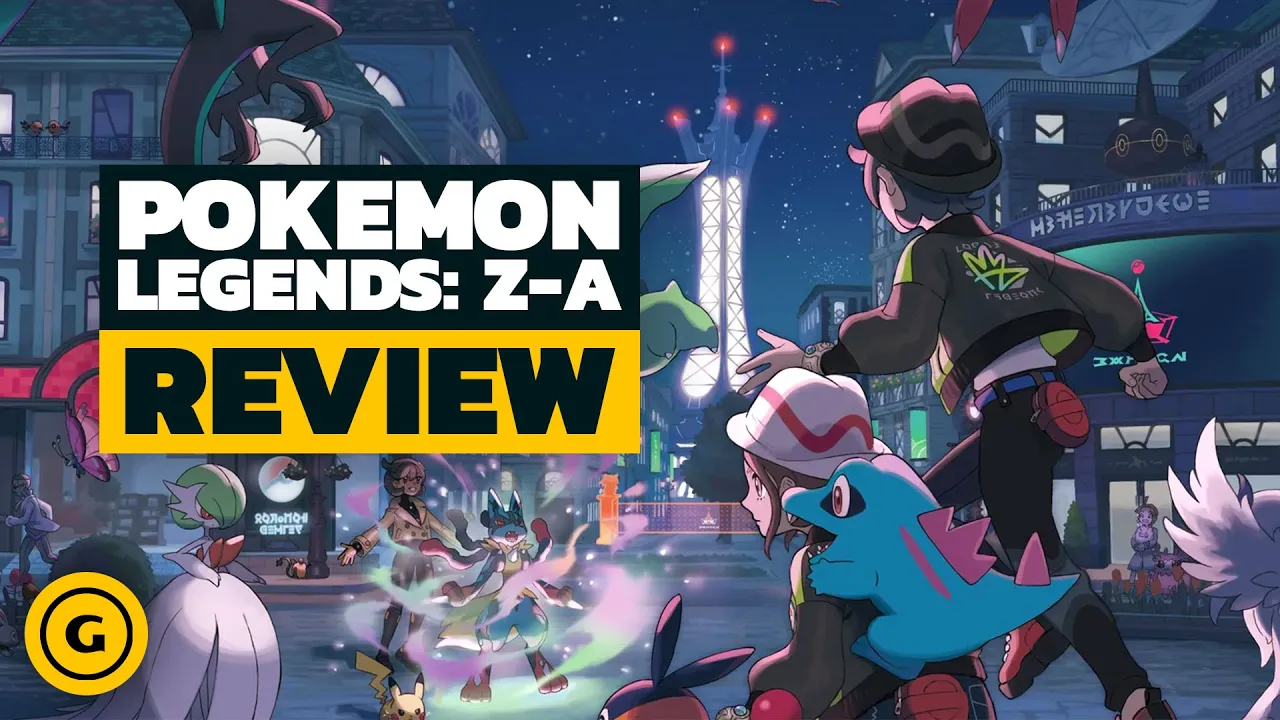 Vidéo-Test de Pokemon Legends: Z-A par GameSpot