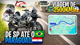 PRIMEIRA VIAGEM COM A BMW 1250 DE SÃO PAULO ATÉ O PARAGUAI 🇵🇾 CIUDAD DEL ESTE