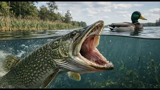 GIANT PIKE DESTROYS My Line! Monster Pike Fishing Fight You Won’t Believe 🎣🔥