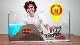 Eu Simulei DESASTRES NATURAIS  em Lego...
