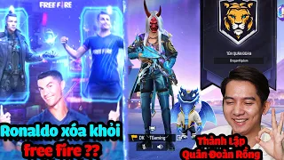 [Free Fire] T GAMING THÀNH LẬP QUÂN ĐOÀN RỒNG VÀ THÔNG TIN RONALDO SẮP XÓA KHỎI FREE FIRE