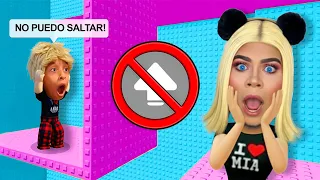 TORRE TROLL pero SIN SALTAR con mi HERMANITO en ROBLOX !