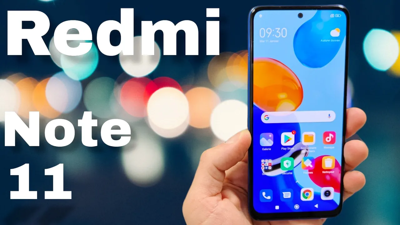 Vido-Test de Xiaomi Redmi Note 11 par Espritnewgen