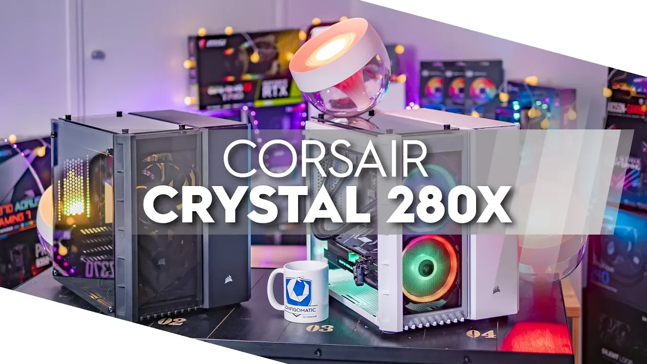 Vido-Test de Corsair Crystal 280X par TopAchat