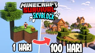 100 Hari di SkyBlock !
