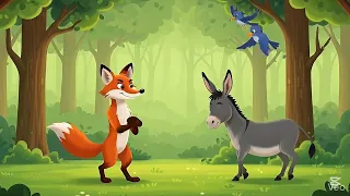 চালাক শিয়াল ও বোকা গাধার গল্প | বাংলা কার্টুন | Bangla Cartoon | AFX Animation