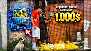 DEIXEI MIL REAIS EM COMPRAS EM CASA DE DESCONHECIDO