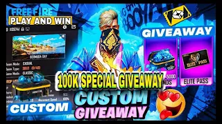 🔴FREE FIRE LIVE CUSTOM ROOM GIVEAWAY l FREE FIRE CUSTOM GIVEAWAY 2024 l #lokeshgamer #gyangaming