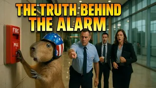 Capybara Beaten for Ringing the Fire Alarm but the Truth Saved the Entire Company 🔔🐾
