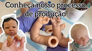 Conheça um pouquinho do nosso processo de produção de bebés Reborn 