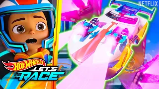 Competidores Rivais: O Confronto Final de Coop com o Professor Rearview! 🔥 🏁| Hot Wheels Let’s Race