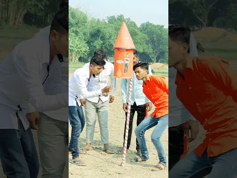 बड़ा रॉकेट 🚀 vs पागल #rocket #funnyvideo #shorts