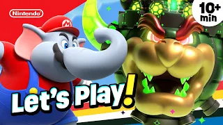 Elephant Mario! Let’s Play Super Mario Bros. Wonder Part 1 | @playnintendo