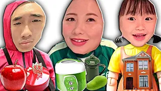 Chippy ăn THEO MÀU TRò CHƠI CON MỰC em Bé Chippy Siêu Quậy Cùng Ba | GIA ĐÌNH VUI NHỘN