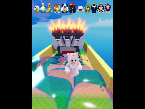Needoh Spiral Vs ALL Steal An Egg Bosses! 🥵 #roblox #stealanegg