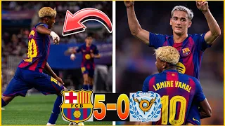 BARÇA 5-0 DAEGU ! LAMINE MASTERCLASS ! RASHFORD OUVRE SON COMPTEUR BUT !