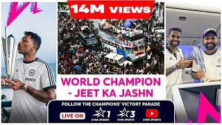 #ONTHISDAY India won the T20 World Cup. The victory parade in Mumbai turned glory into a celebration