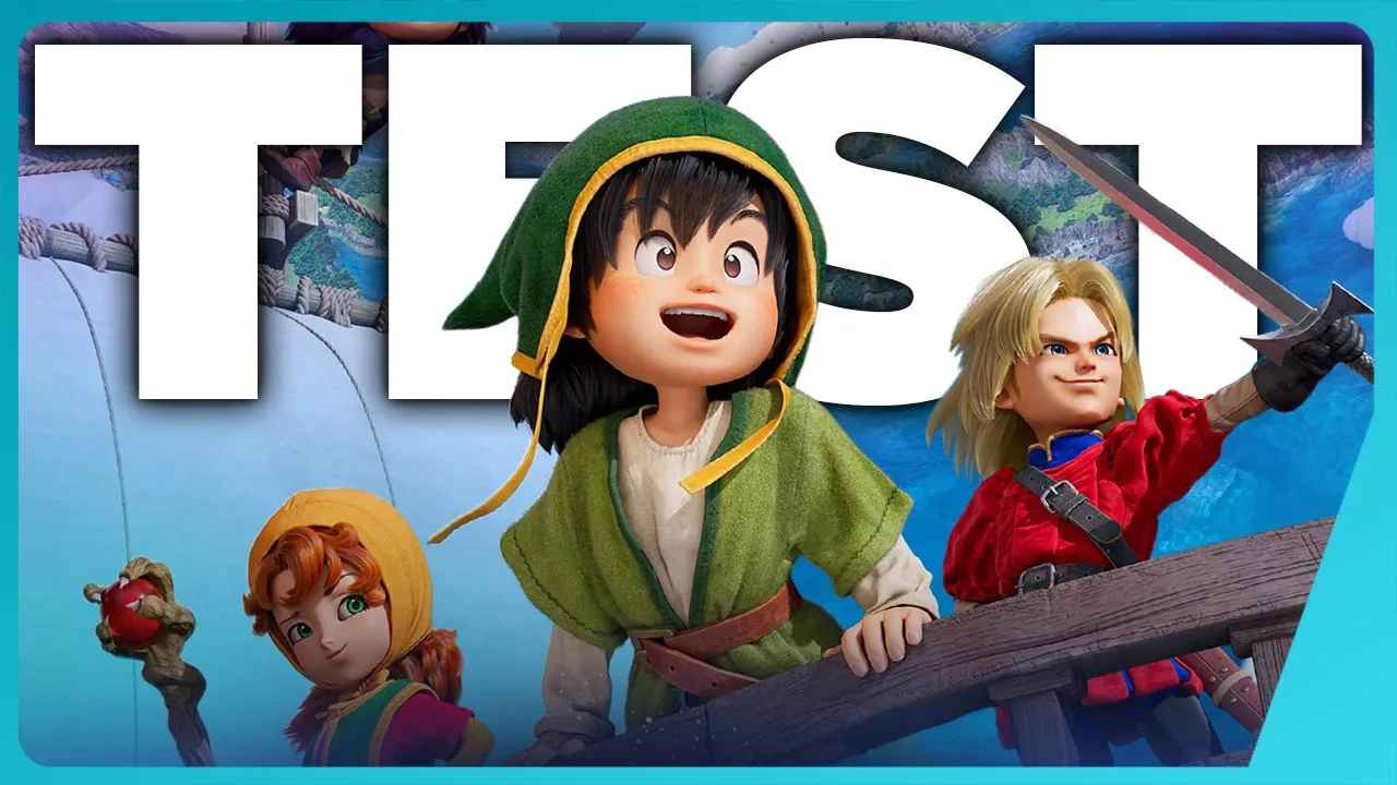 Vid�o-Test de Dragon Quest VII Reimagined par JeuxVideo.com
